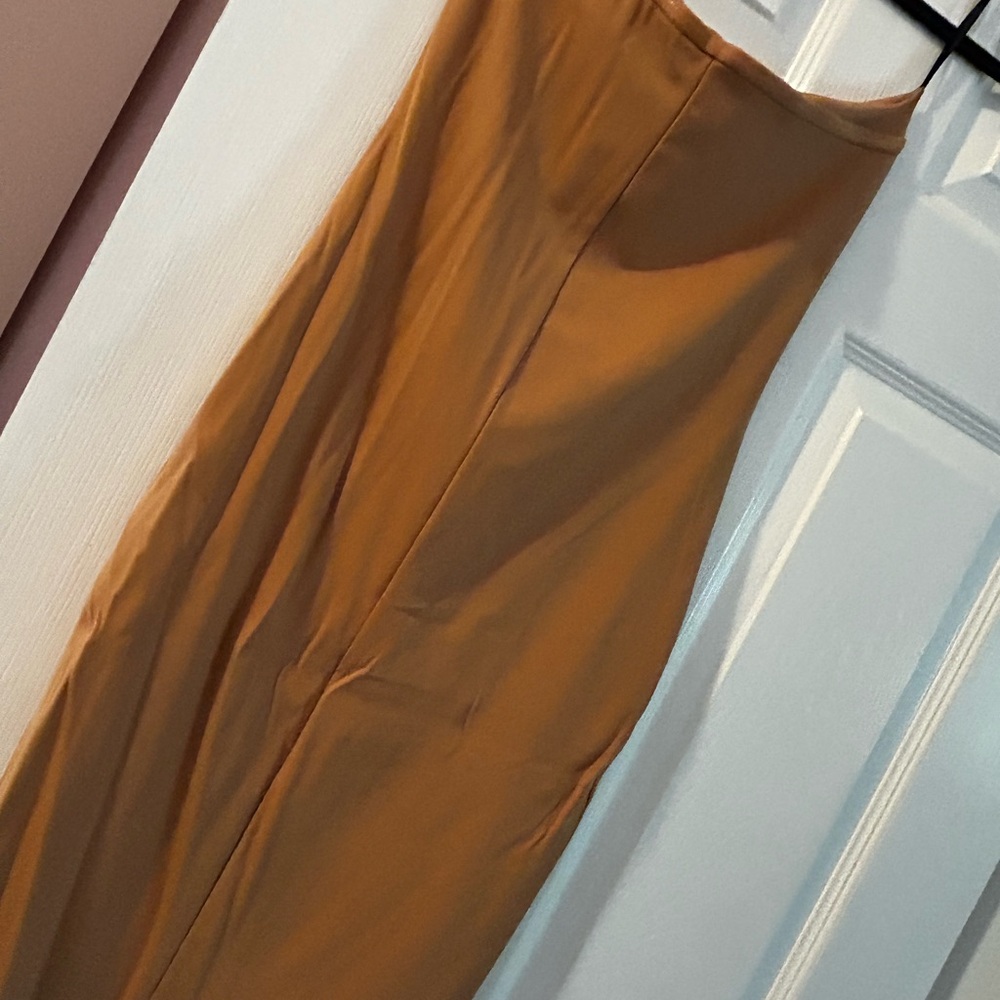 Forever 21 Caramel Slip Dress M